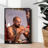 hard to kill Andrew tate top G - wall art